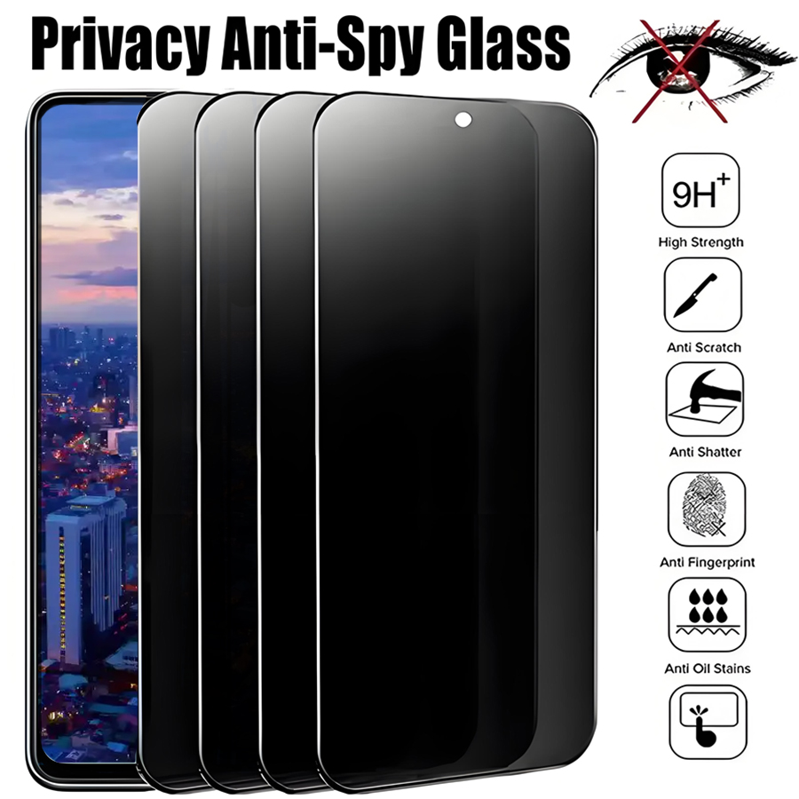 Huawei Nova 12 - Kaca Tempered Anti-Spy Privacy Screen 9H