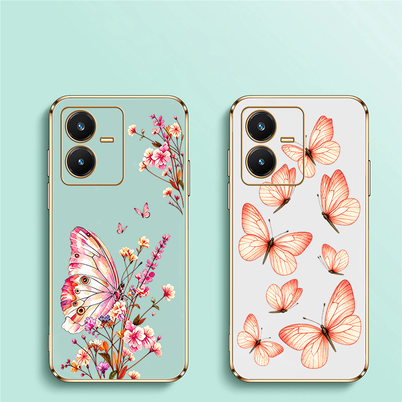 Casing Lukis Kupu-Kupu Untuk V - Vivo V40 ulasan dan harga