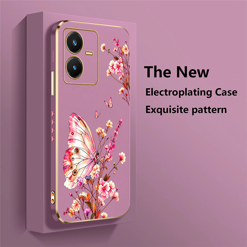 Casing Lukis Kupu-Kupu Untuk V - Vivo V40 ulasan dan harga